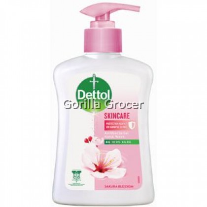 Dettol Liquid Antibacterial Hand Wash "Skincare" 250g